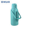 Wujo 2021 2.0L Logo-Druckkunststoff-Vakuumflasche Thermos-Wasserflasche mit Glasfindung