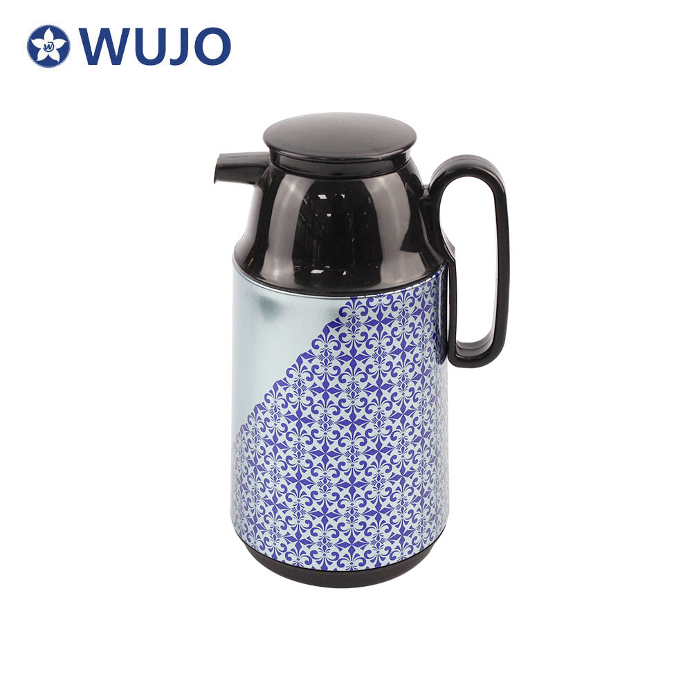 Wujo Hersteller Heißer Verkauf Edelstahl Glasfüllung Kaffeetopf