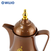 Benutzerdefinierte Glasfindung Kunststoff Warmwassertee Isolierte Thermos-arabische Arabische Vakuum-Kaffeekanne