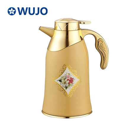Wujo isolierter Vakuum-Thermos-Dubai-arabischer Kaffeekanne